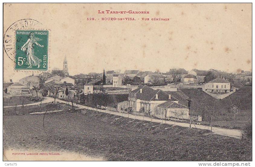 Bourg de Visa 82 -  Village