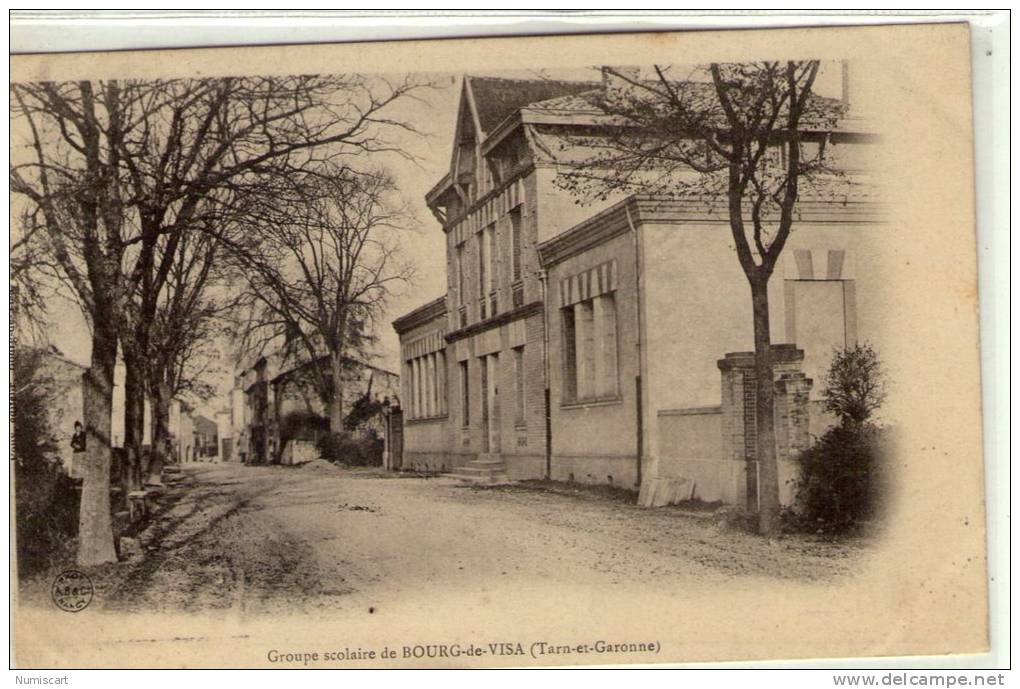 Bourg-de-Visa..le Groupe Scolaire