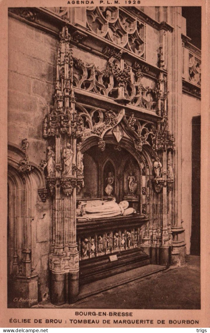 Bourg en Bresse (Église de Brou) - Tombeau de Marguerite de Bourbon