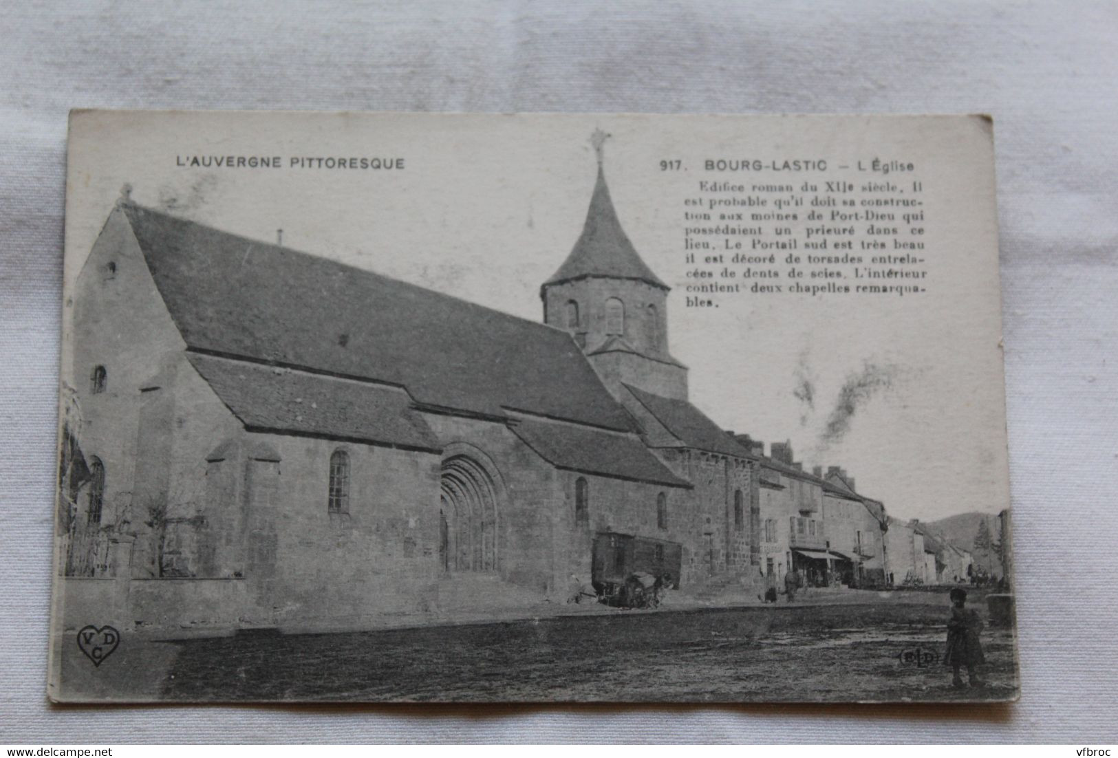 Bourg Lastic, l'église, Puy de Dôme 63