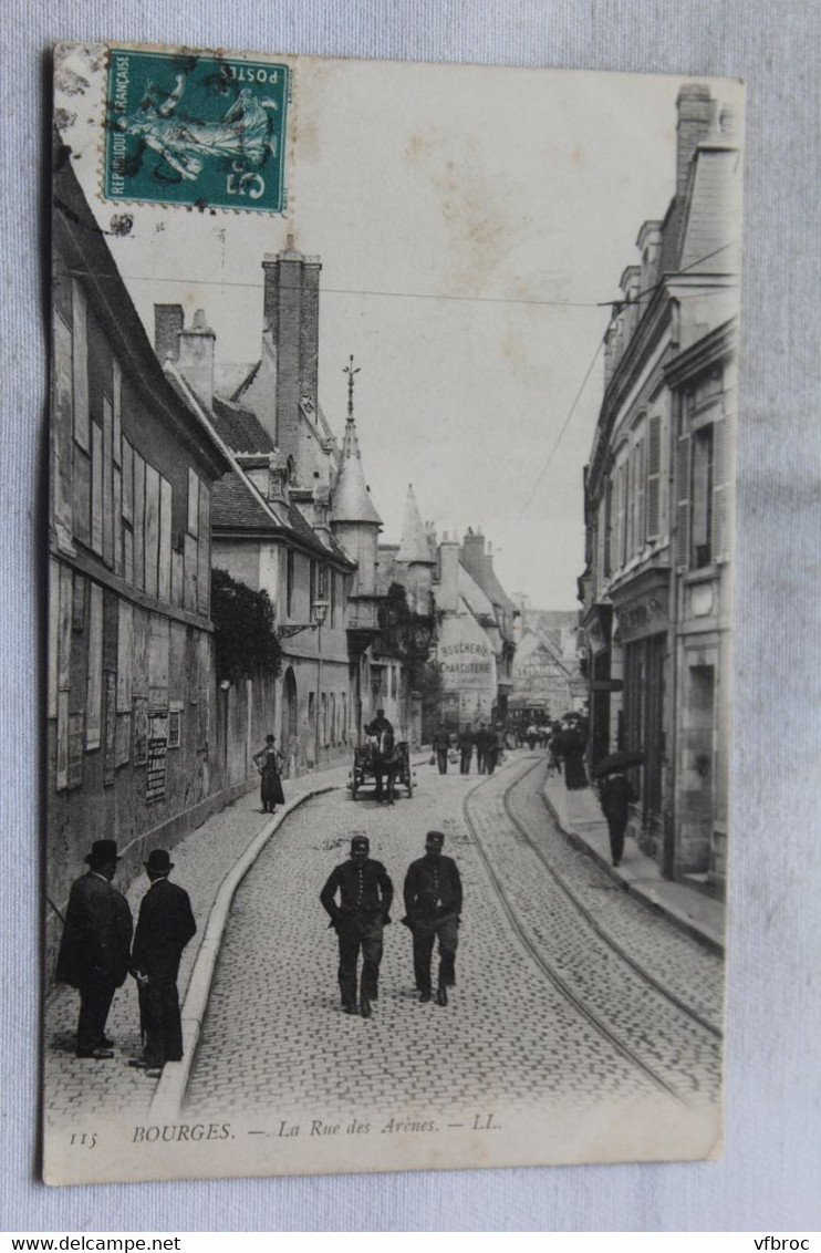 Bourges, rue des arènes, Cher 18