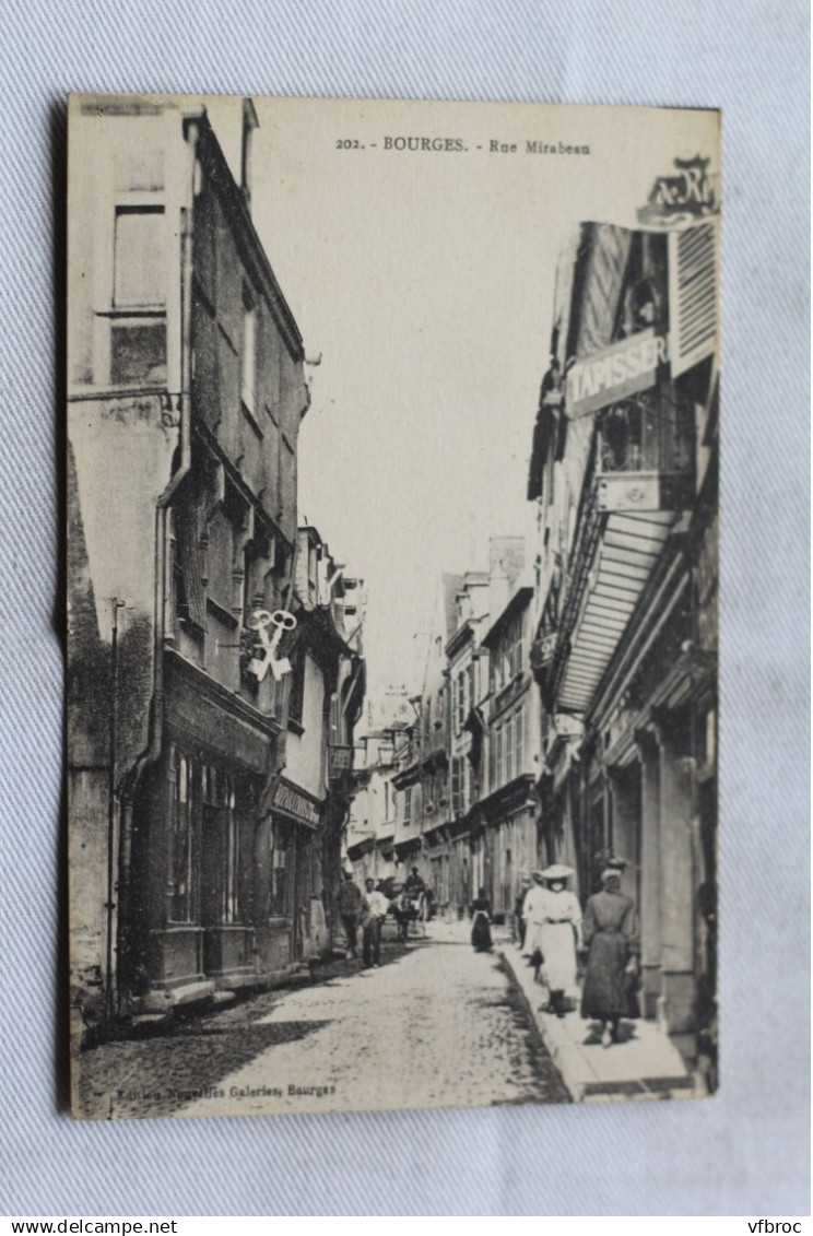 Bourges, rue Mirabeau, Cher 18