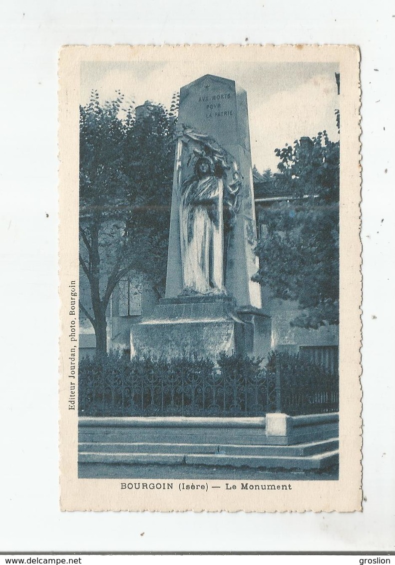 BOURGOIN (ISERE)  LE MONUMENT AUX MORTS