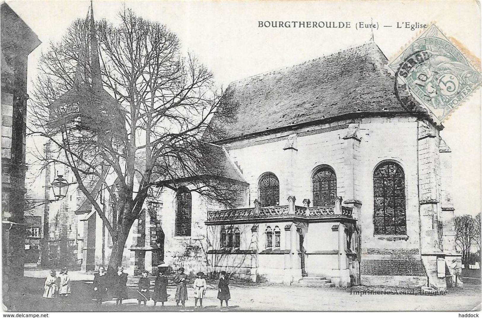 BOURGTHEROULDE: L'EGLISE