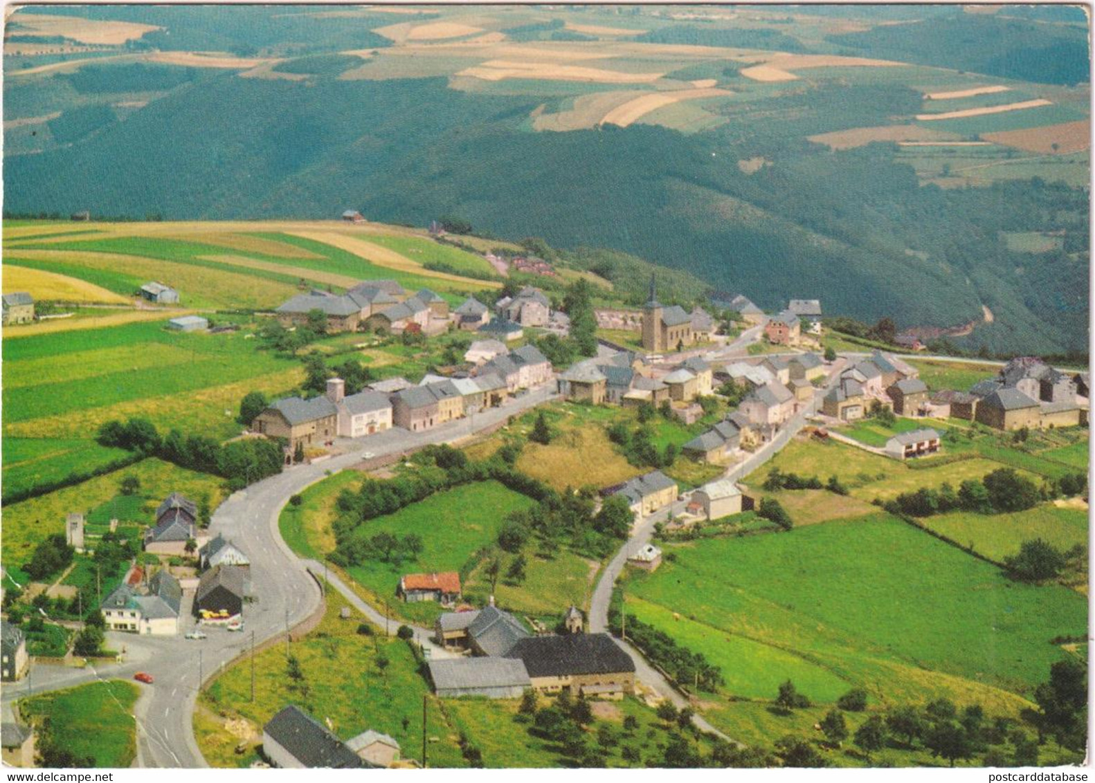 Bourscheid - Vue aérienne