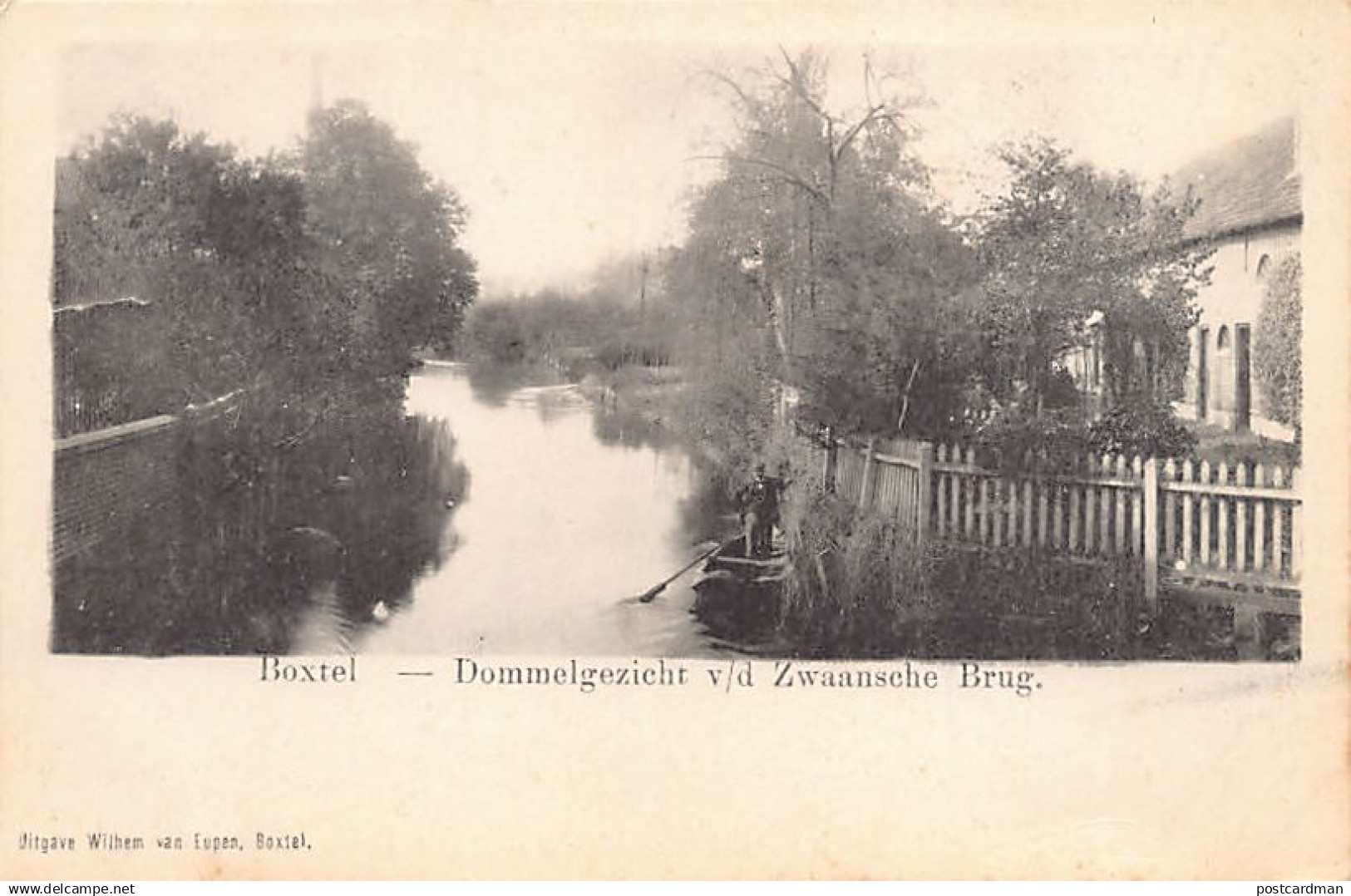 BOXTEL (NB) Dommelgezicht v. d. Zwaansche Brug - Uitg. W. v. Eupen