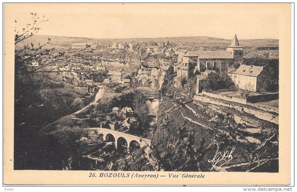 BOZOULS - Vue générale