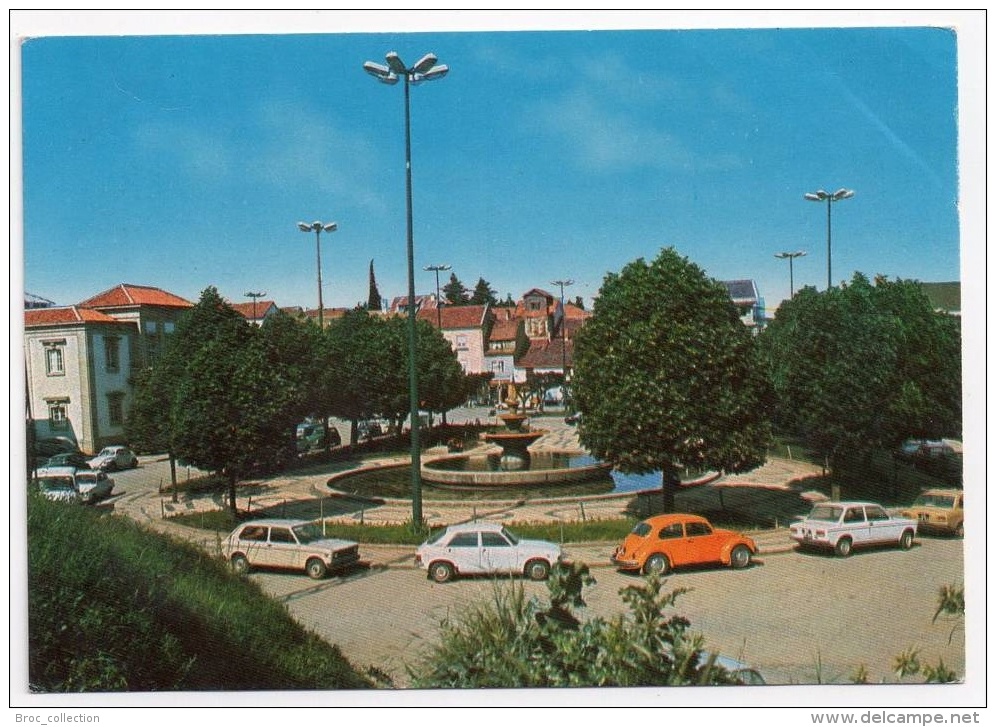 Bragança, centro da Cidade, 1989, automóveis, VW Coccinelle, Ancora n° 2134