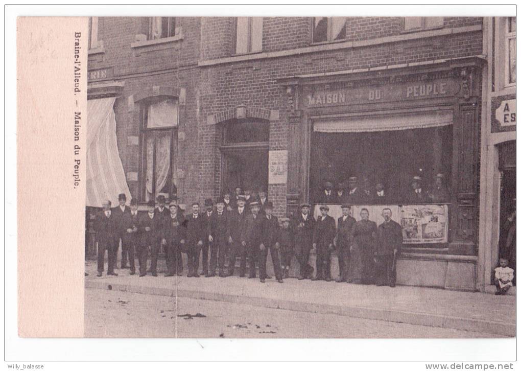 BRAINE-L'ALLEUD  Maison du peuple