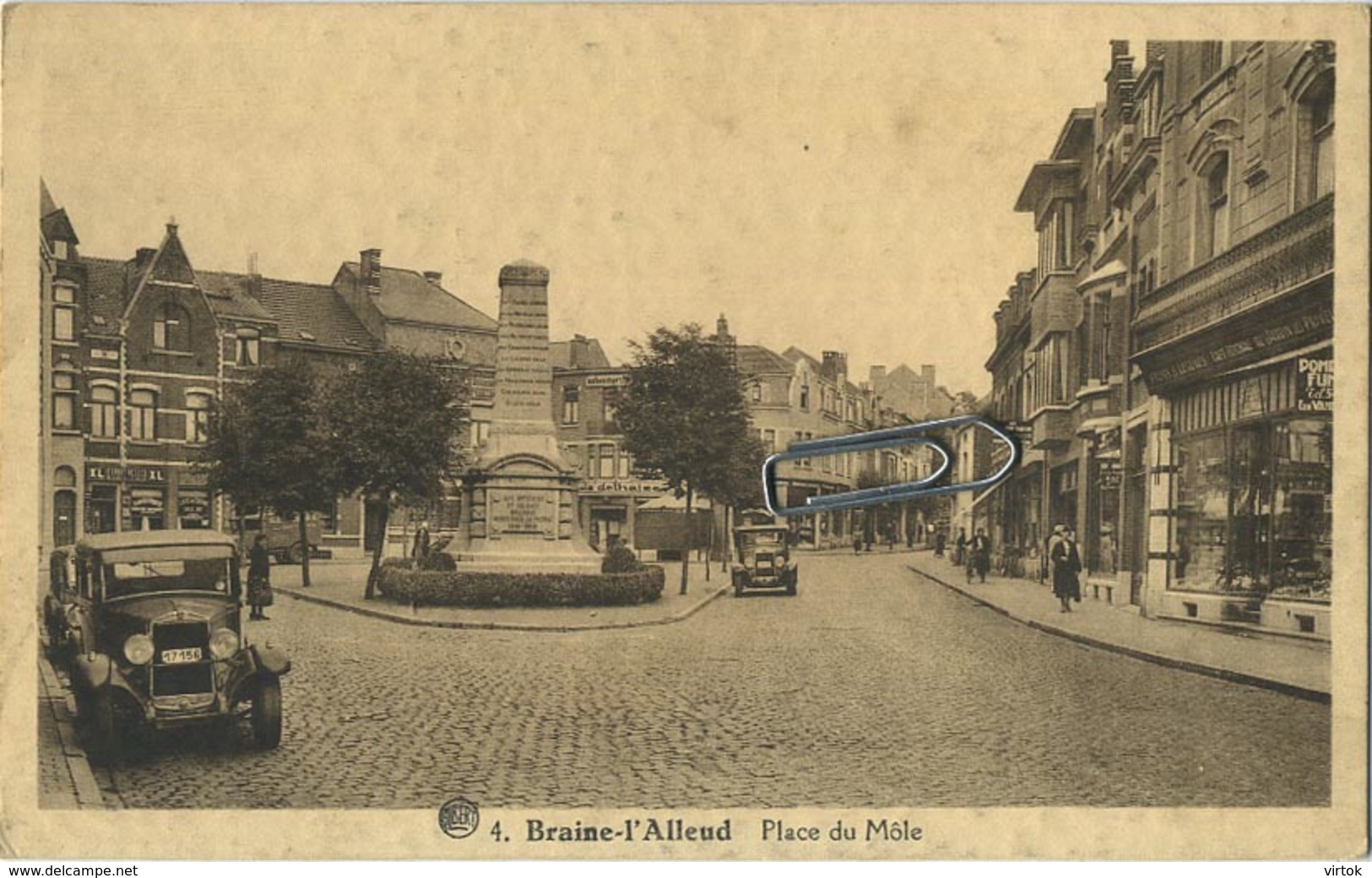 Braine- L'Alleud :  place de Mole  ( 1939 )