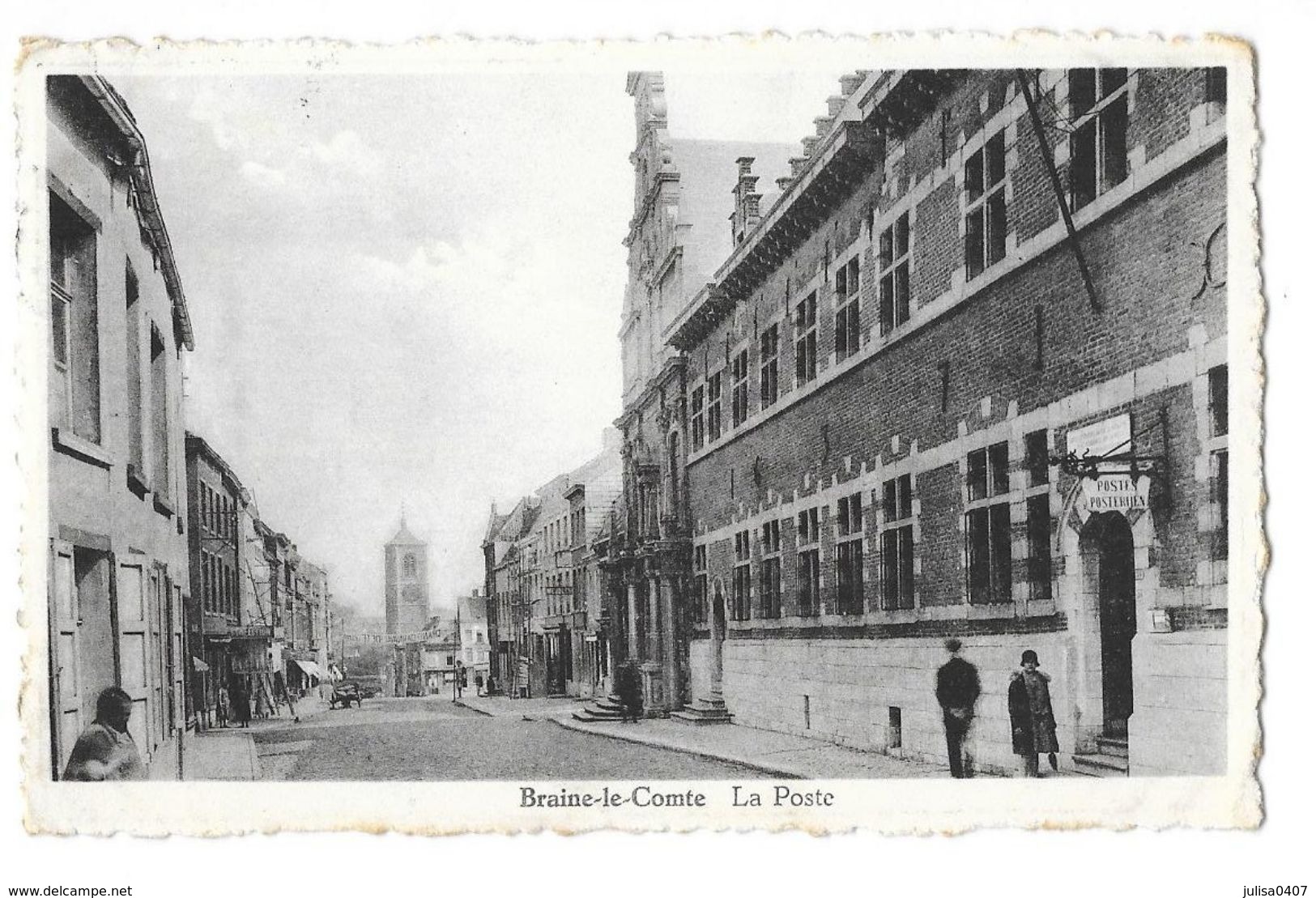 BRAINE LE COMTE (Belgique) bureau de poste