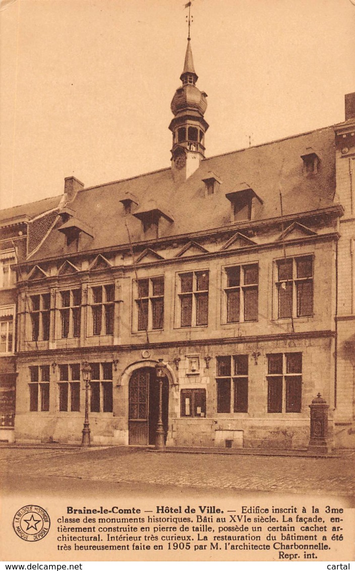 BRAINE-le-COMTE - Hôtel de Ville