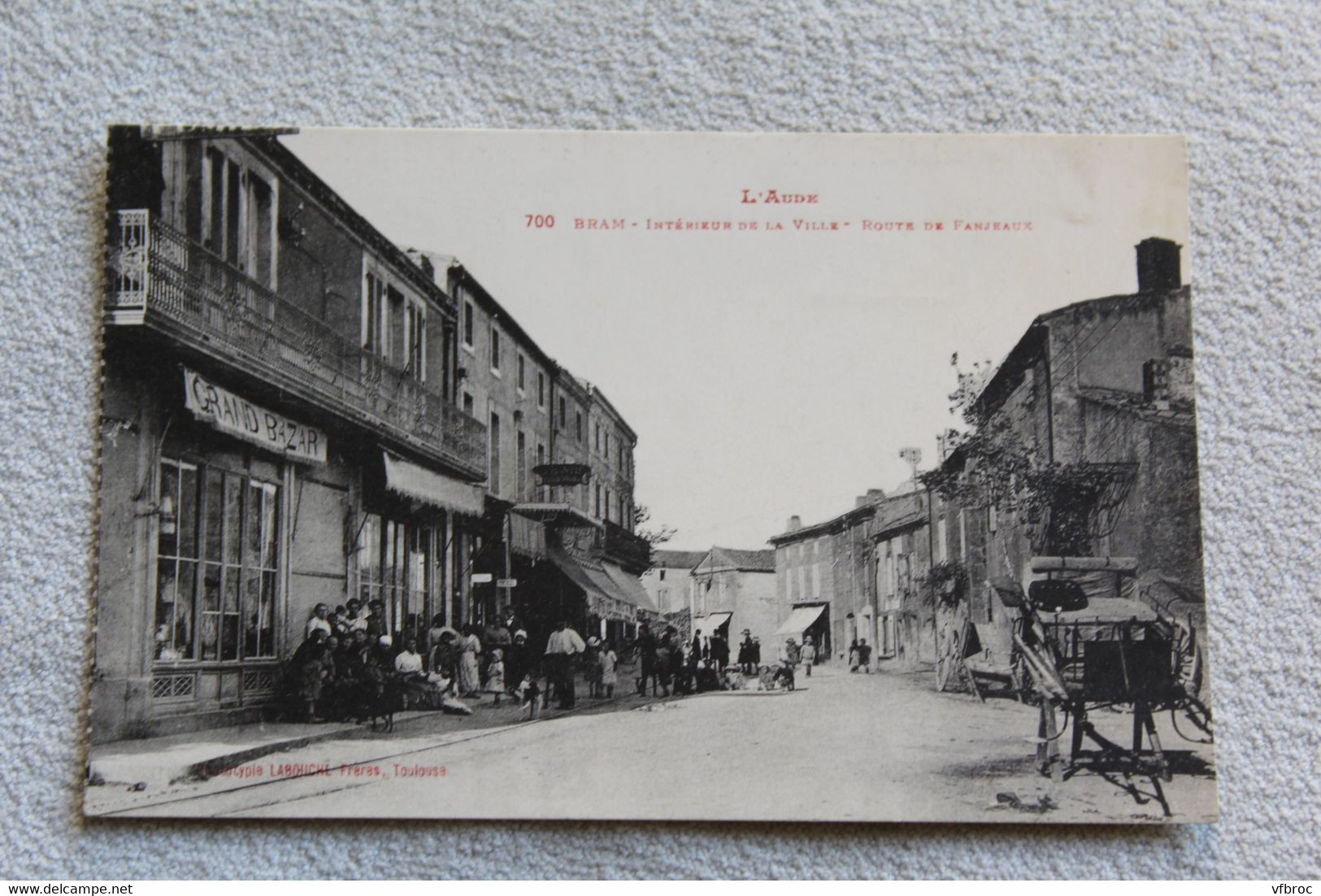 Bram, intérieur de la ville, route de Fanjeaux, Aude 11