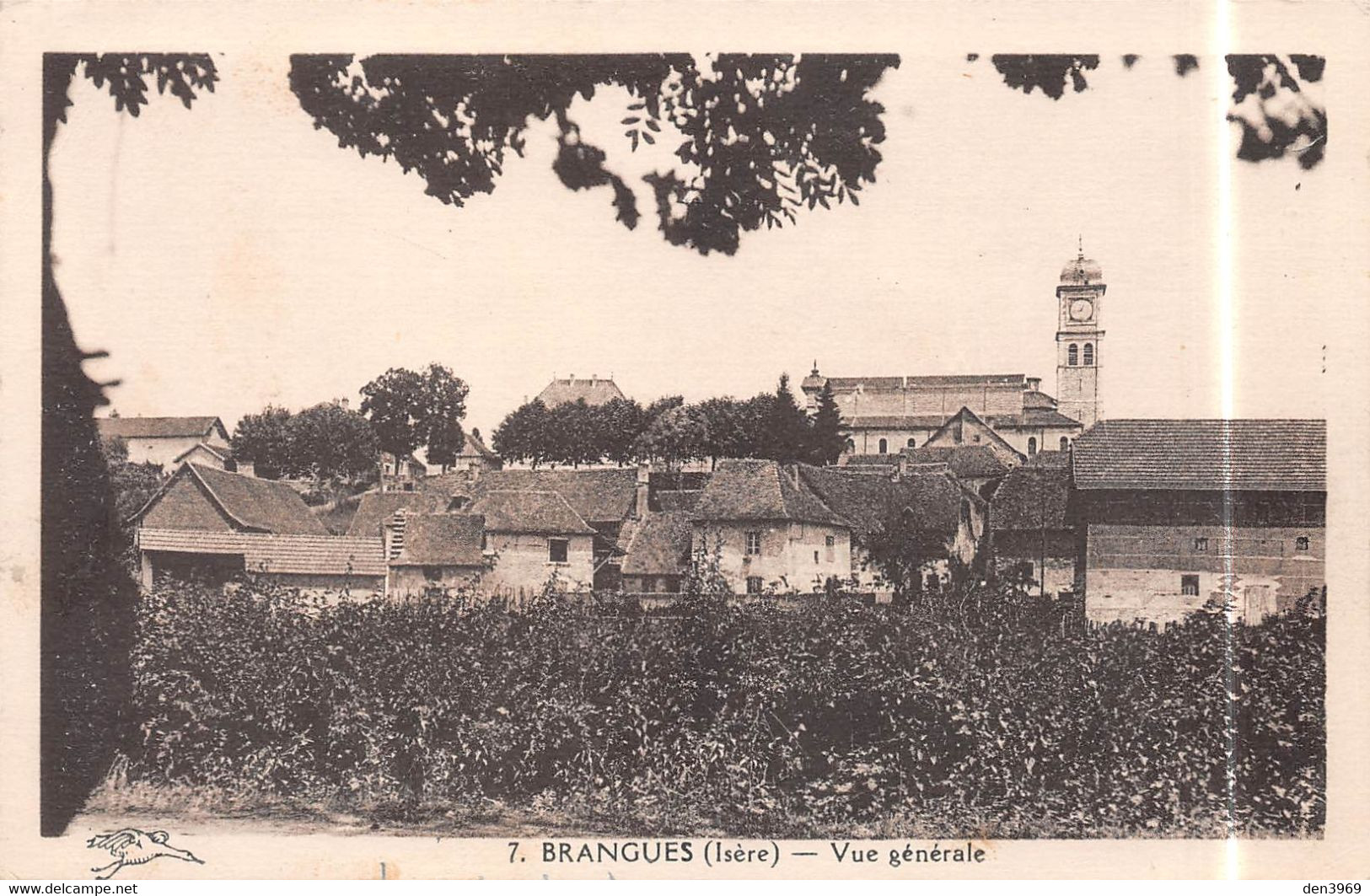 BRANGUES (Isère) - Vue générale