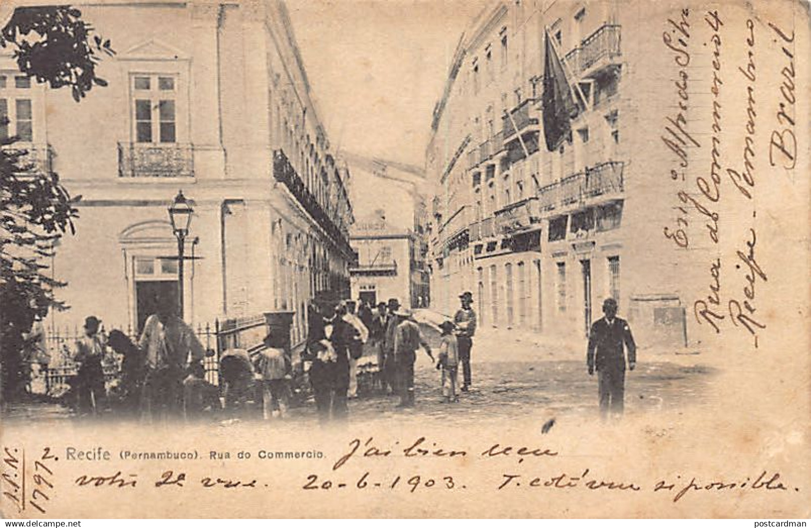 Brasil - RECIFE - Rua do Commercio