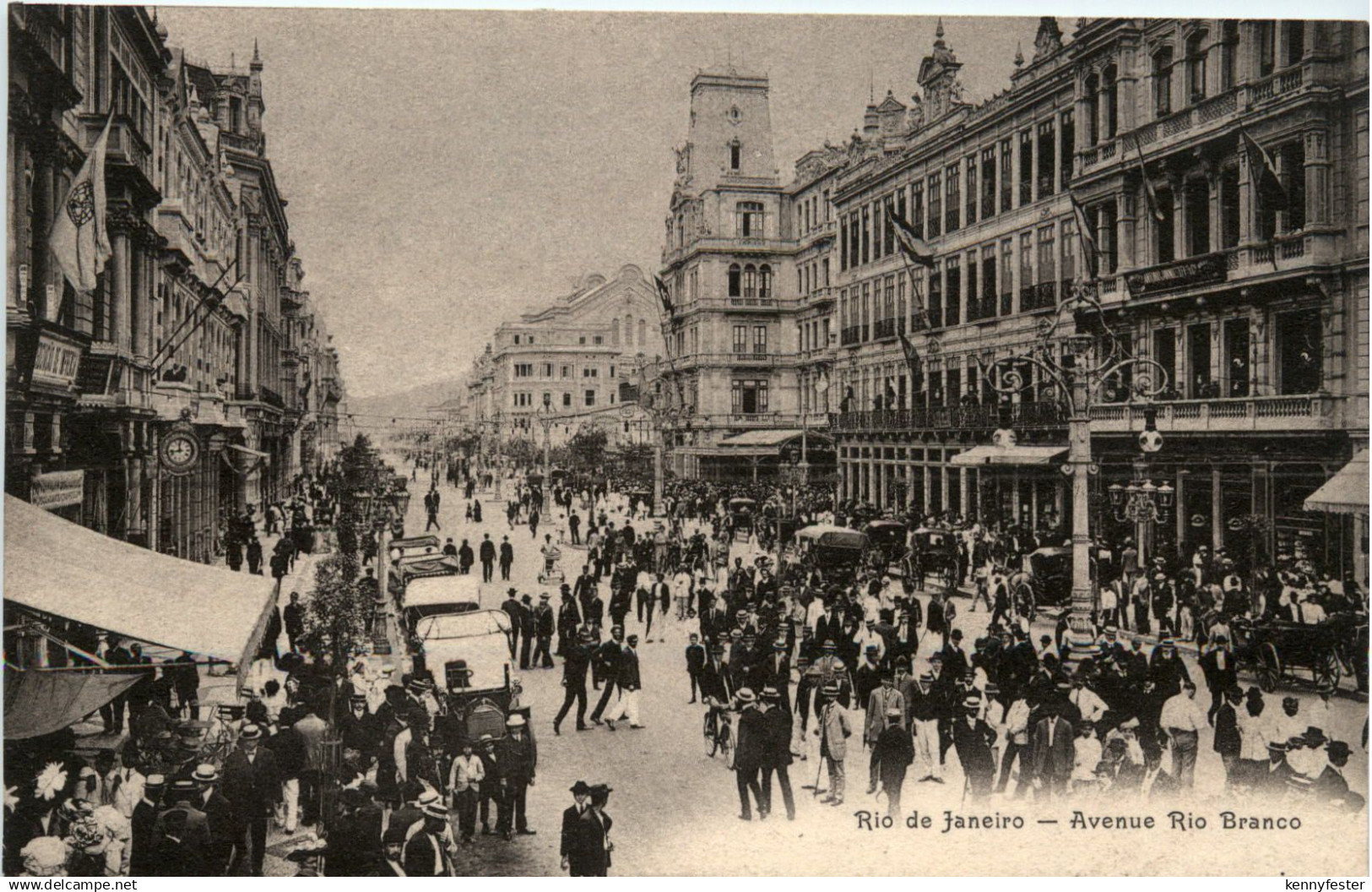 Brasil - Rio de Janeiro - Avenue Rio Branco