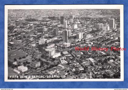 CPA photo - Goiânia ( Goiás ) - Vista aérea parcial - 1967 - Brésil Brasil Architecture Immeuble Building Urban