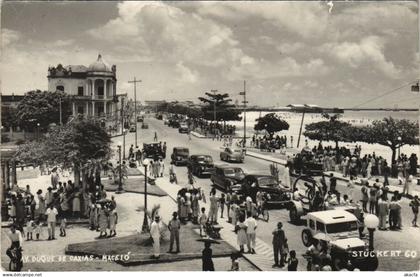 PC BRAZIL, MACEIO, DUQUE DE CAXIAS, VINTAGE POSTCARD (B36399)