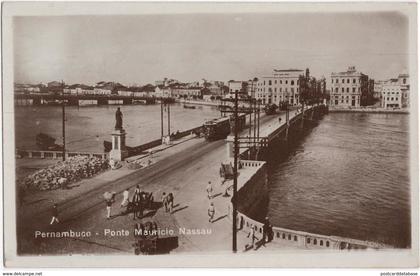 Pernambuco - Ponte Mauricio Nassau - & tram