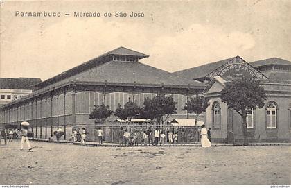 BRASIL Brazil - PERNAMBUCO Recife - Mercado de São José - Ed. Livraria Contemporanea