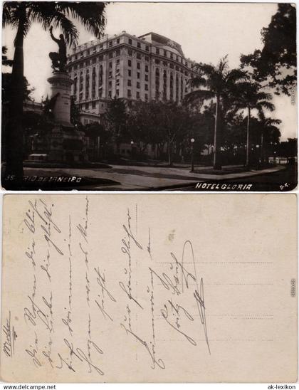 Postcard Rio de Janeiro Hotel Gloria 1922