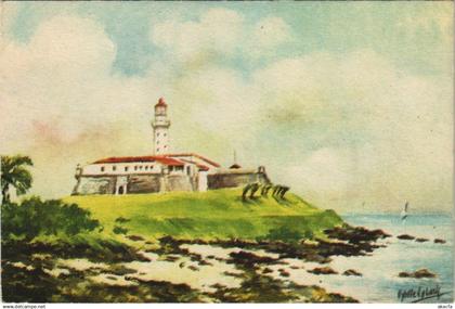 CPA Salvador de Bahia Farol da Barra BRAZIL (1085237)