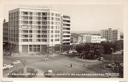 BRASIL Brazil - GOIÂNIA - Aspécto da Praça Bandeirantes - Ed. Foto Postal Colombo 3