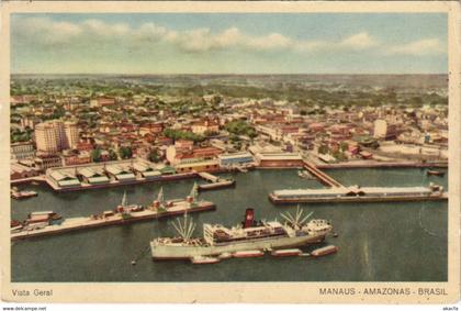 CPM Manaus General View - Vue Generale BRAZIL (1085325)