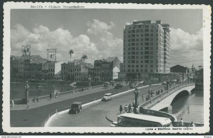 RECIFE vintage postcard Brazil