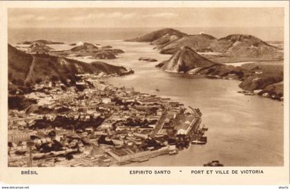 CPA AK Vitoria Port et Ville - Espirito Santo BRAZIL (1085245)