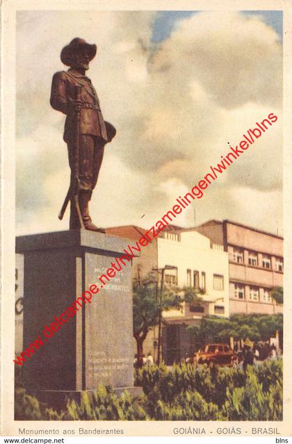 Goiania - Goias - Monumento aos Bandeiras - Brasil Brazil