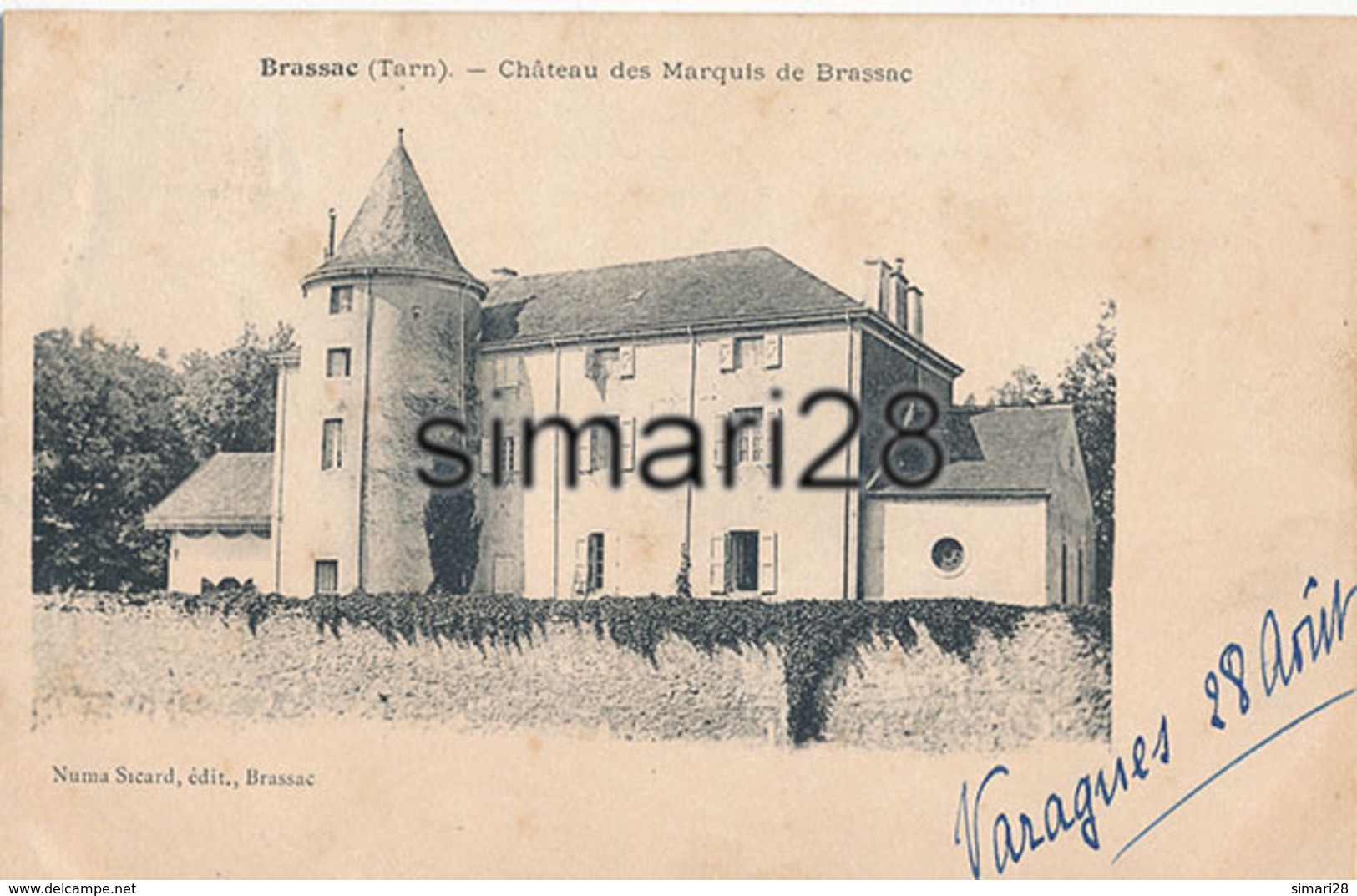 BRASSAC - CHATEAU DES MARQUIS DE BRASSAC