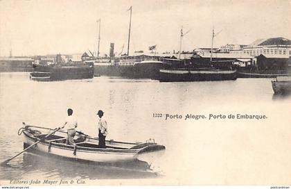 BRASIL Brazil - PORTO ALEGRE - Porto de embarque - Ed. João Mayer Jun & Cia 1222