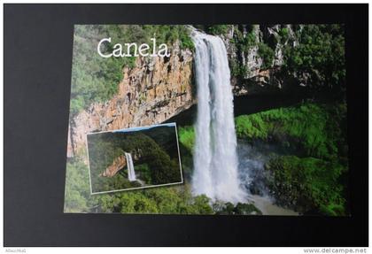 Rio Grande  do sul ruristico canela -RS - Brazil —>CM Carte postale moderne du Brésil cascata de caracol