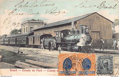 Brasil - BELEM - Estacao Ferroviaria - Railway Station - Ed. d O Tico-Tico.