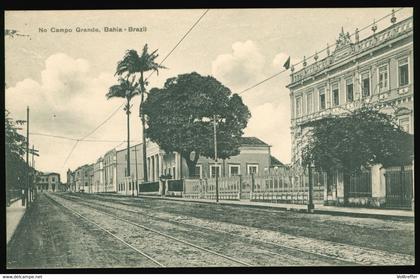 AK 1915 No Campo Grande, Bahia Brazil, Brasilien, schwarz weiß