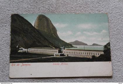 Rio de Janeiro, escola militar, Brésil