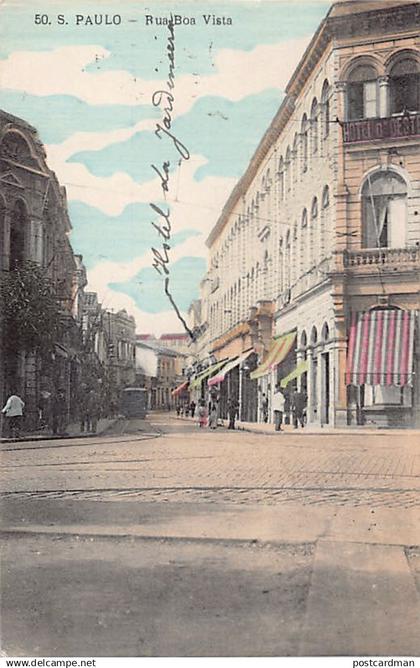 Brasil - SAO PAULO - Rua Boa Vista, Hotel d'Oeste - Ed. F. Manzieri 50