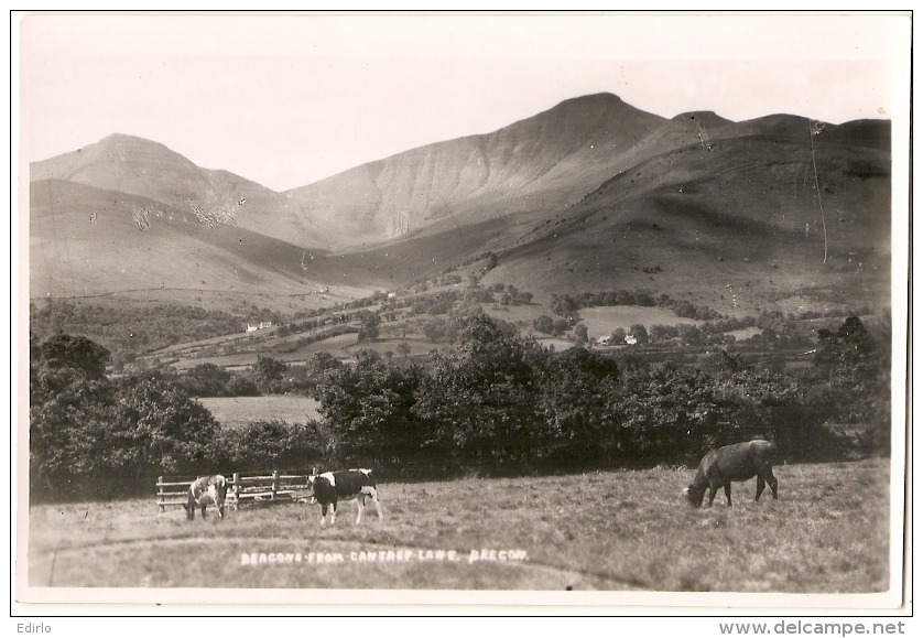 BRECON  - unused photo card