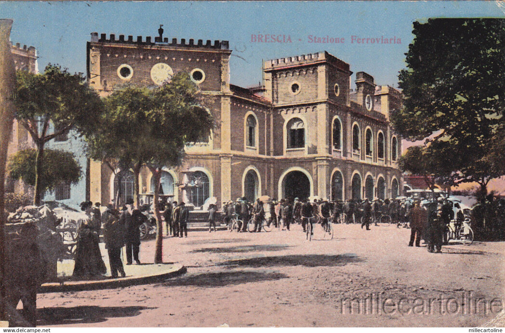 * BRESCIA - Stazione Ferroviaria 1920