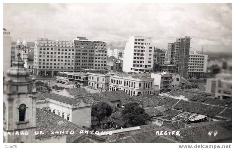 BRESIL - Bario de Santo Antonio - Recife - Carte photo