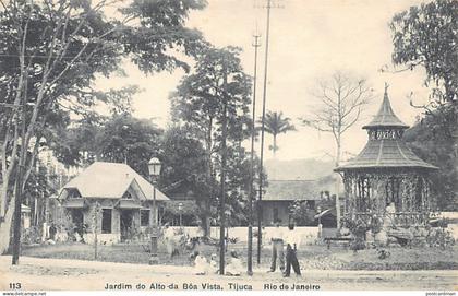 Brasil - RIO DE JANEIRO - Jardim do Alto da Bôa Vista, Tijuca - Ed. A. Ribeiro 113