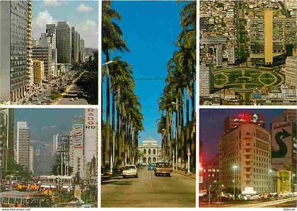 Brésil - Belo Horizonte - Multivues - Automobiles - CPM - Voir Scans Recto-Verso
