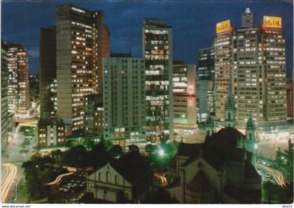 CPM Belo Horizonte Vista Noturna do Centro BRAZIL (1085525)