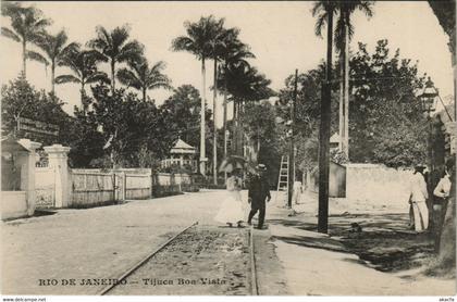 PC BRAZIL, RIO DE JANEIRO, TIJUCA BOA VISTA, Vintage Postcard (b36177)