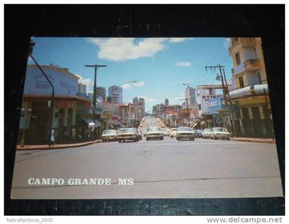 CAMPO GRANDE - MS - RUA 14 DE JULHO "CIDADE MORENA" - BRASIL BRESIL