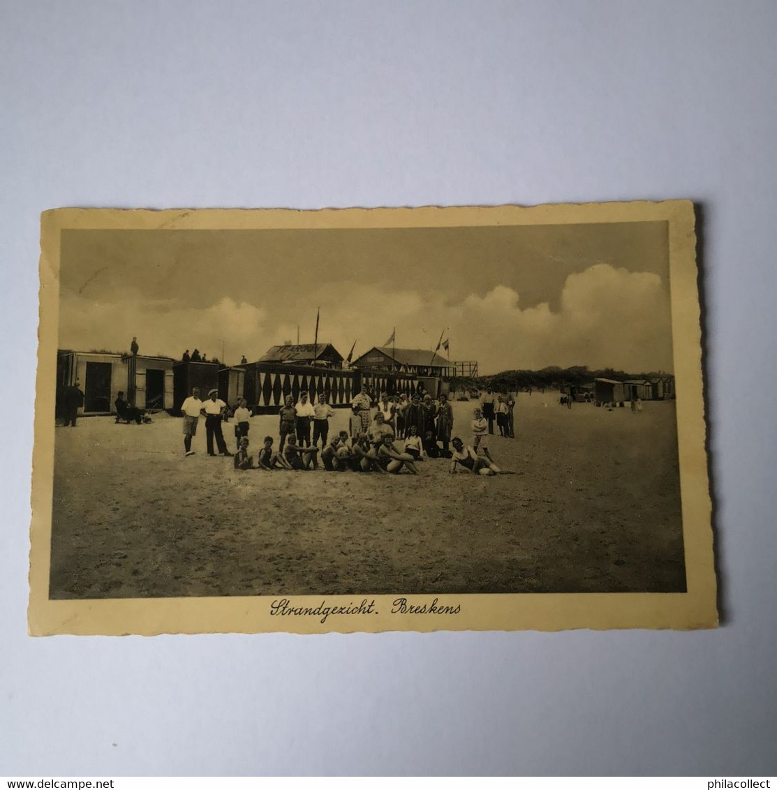 Breskens (Zld.) Strandgezicht 1934