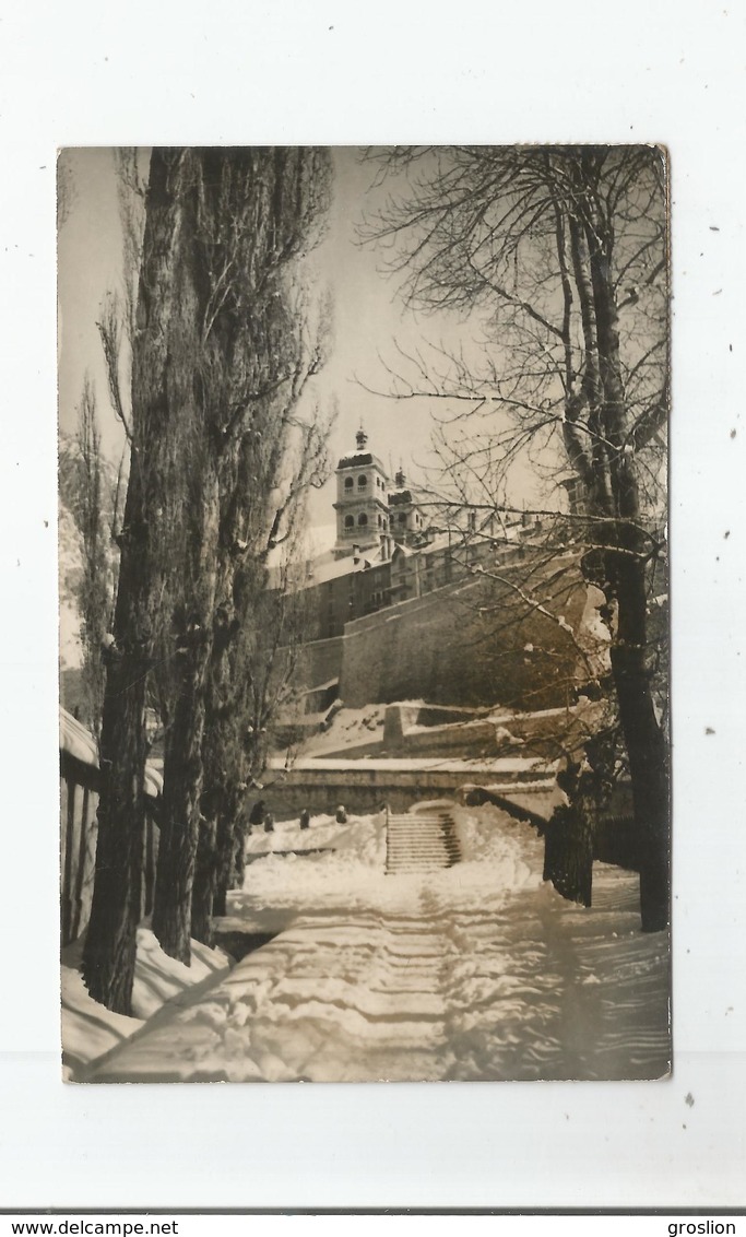 BRIANCON (1321 M) CARTE PHOTO LA CATHEDRALE ET LES REMPARTS