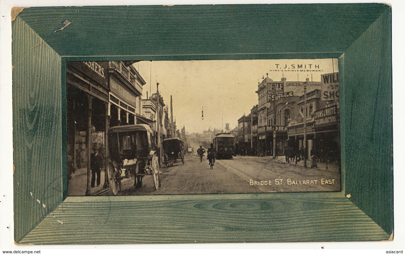 Bridge St. Ballarat Eastused Victoria  to Cienfuegos Cuba 1909 Tram