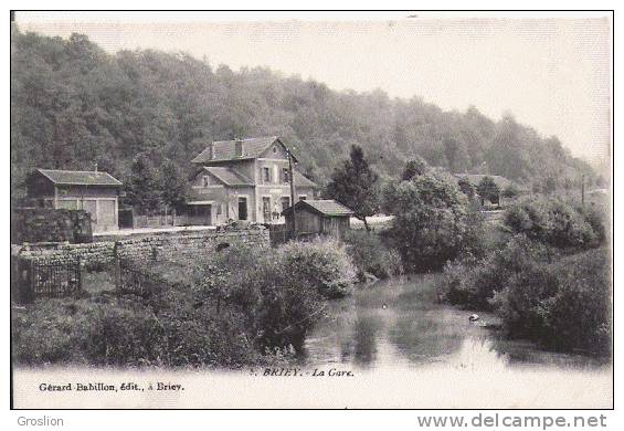 BRIEY 5 LA GARE 1905